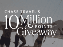 Here’s Your Chance to Win 1 Million Chase Ultimate Rewards Points